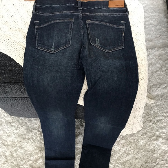 Express Skinny Mid-Rise Jeans - Picture 3 of 4